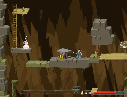 Samurai Jack in Cavern Raid